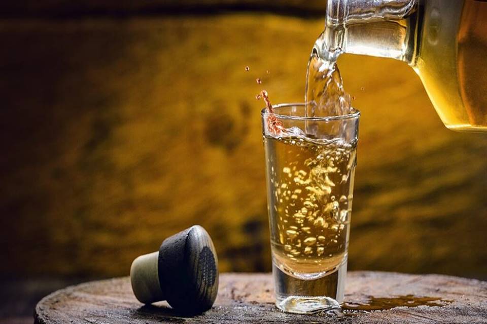 copo de cachaça