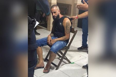 ruan golpista saiu sem pagar bar