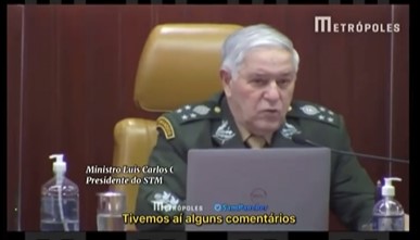 presidente do Superior Tribunal Militar (STM), Luis Carlos Gomes Mattos