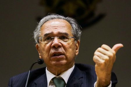 Imagem colorida mostra ministro Paulo Guedes - Metrópoles