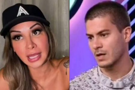 Arthur Aguiar e Maíra Cardi