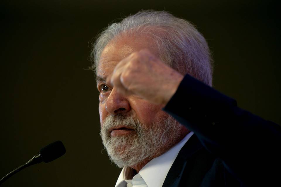 O ex-presidente Luiz Inácio Lula da Silva
