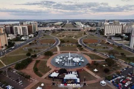 Fotografia de Brasília, capital do Brasil