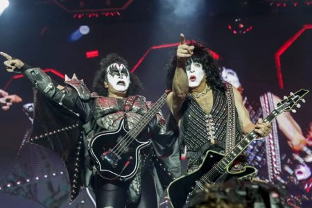 Show do Kiss no Alianz Parque, em São Paulo