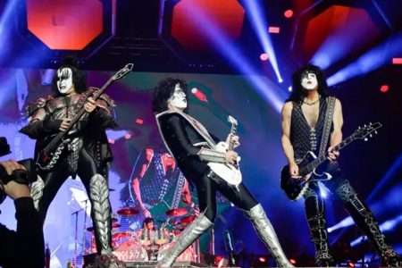 Show do Kiss no Alianz Parque, em São Paulo