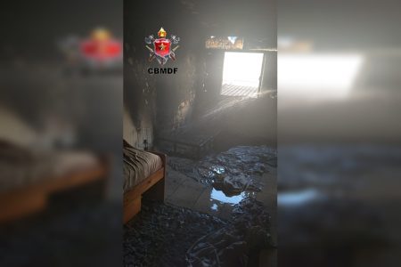 Incêndio em quitinete na W3 Norte