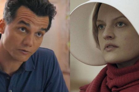 Wagner Moura e Elisabeth Moss