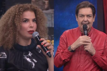 Vanessa da Mata e Faustão