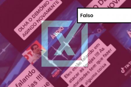Imagem colorida de post falso sobre ex-tesoureiro do PT