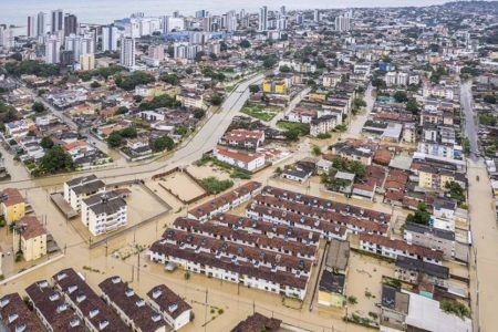 FOTO DE CIDADE ALAGADA