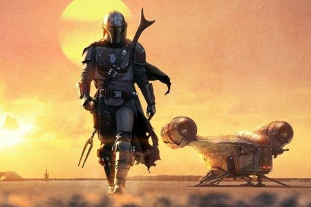 Imagem promocional de The Mandalorian