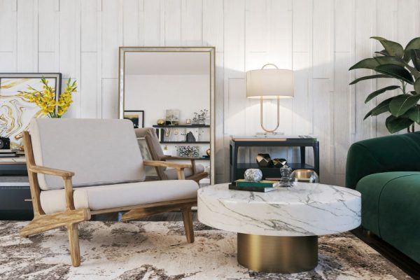 Golden décor