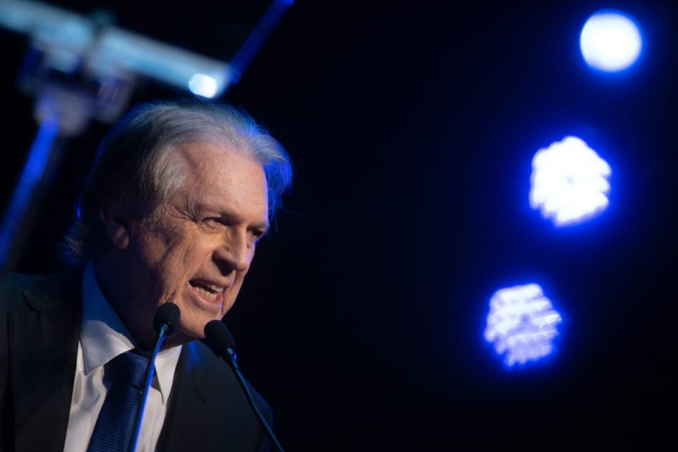 Luciano Bivar durante Evento de lançamento da pré-candidatura à Presidência da República