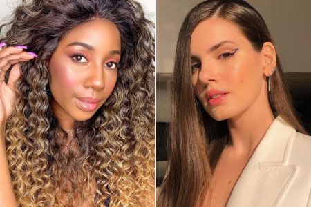 mulheres em motagem com foto de rosto