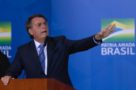Presidente Jair Bolsonaro discursa durante cerimônia “Brasil pela Vida e pela Família 1