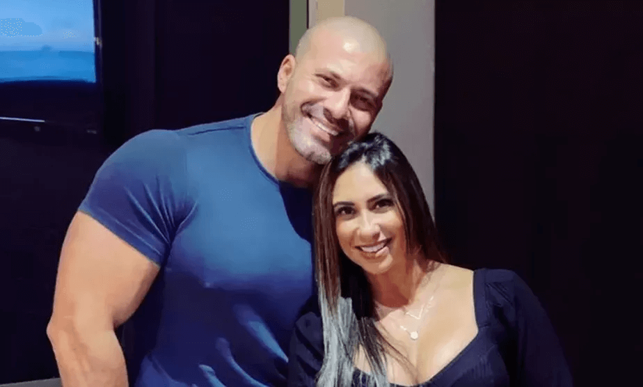 Daniel Silveira e a esposa Paola da Silva PF