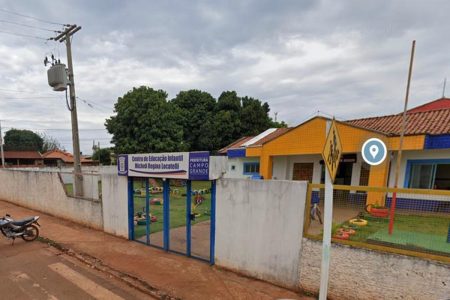 Foto colorida de escola em Mato Grosso do Sul-Metrópoles