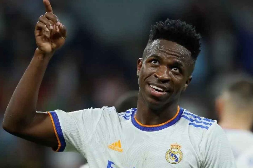 Jogador Vinícius Júnior em campo