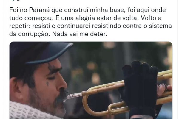 Trompetista Reinaldo Soares Neto