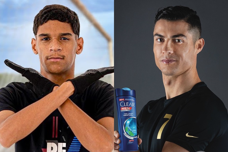 Luva de Pedreiro e Cristiano Ronaldo (Reprodução/Montagem Metrópoles)