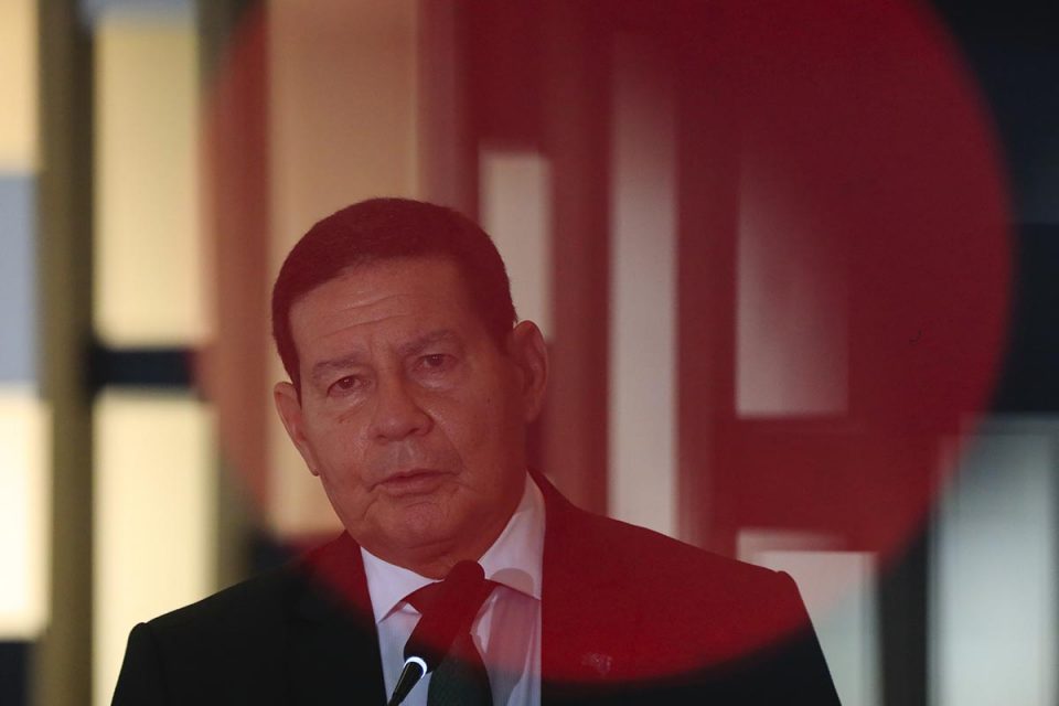 O vice-presidente da República, Hamilton Mourão, o General Mourão - Metrópoles