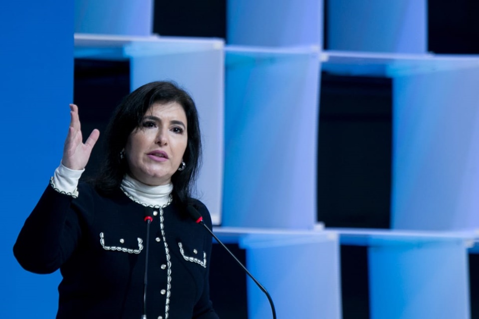 Simone Tebet, candidata do MDB à Presidência da República
