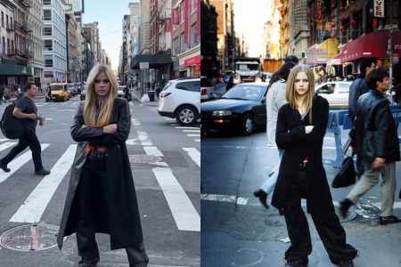 Avril Lavigne recria capa do álbum Let Go