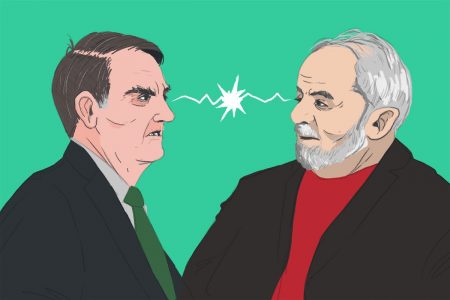Lula e Bolsonaro