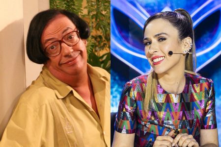 Marcos Oliveira e Tatá Werneck