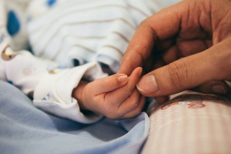 Foto de criança no hospital