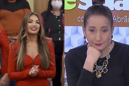 Patrícia Poeta e Sonia Abrão