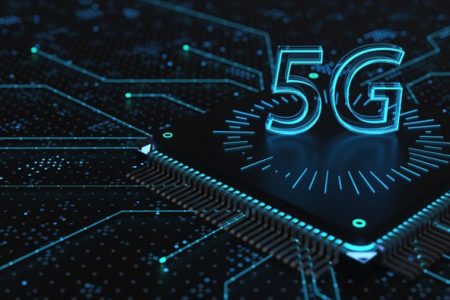 Ilustração de um chip com menção à tecnologia 5G-Metrópoles