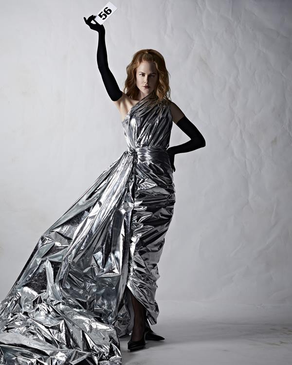Mulher branca em editorial