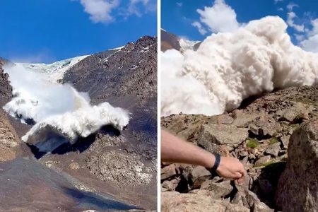 avalanche de neve