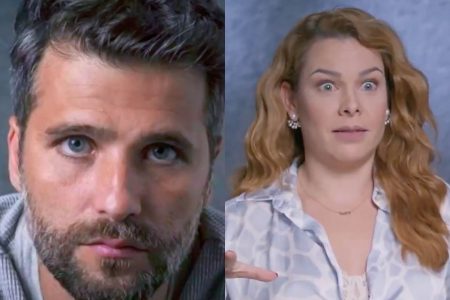 Bruno Gagliasso e Fernanda Souza na série documental Anos Depois