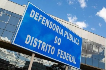 Parte externa da Defensoria Publica do DF- Metrópoles