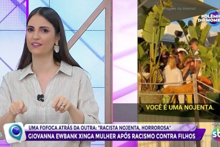 Chris Flores defende Giovanna Ewbank no Fofocalizando