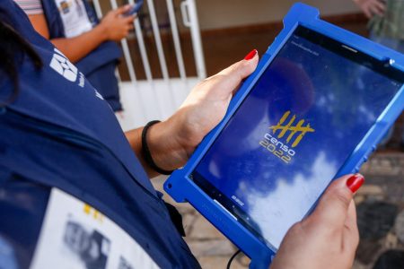 Coleta do Censo Demográfico começou nesta segunda 01 de agosto de 2022. Recenseadores do IBGE iniciaram a coleta de dados em Goiânia goiás