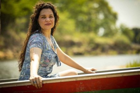 Atriz Isabel Teixeira como Maria Bruaca de Pantanal