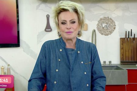 A apresentadora Ana Maria Braga