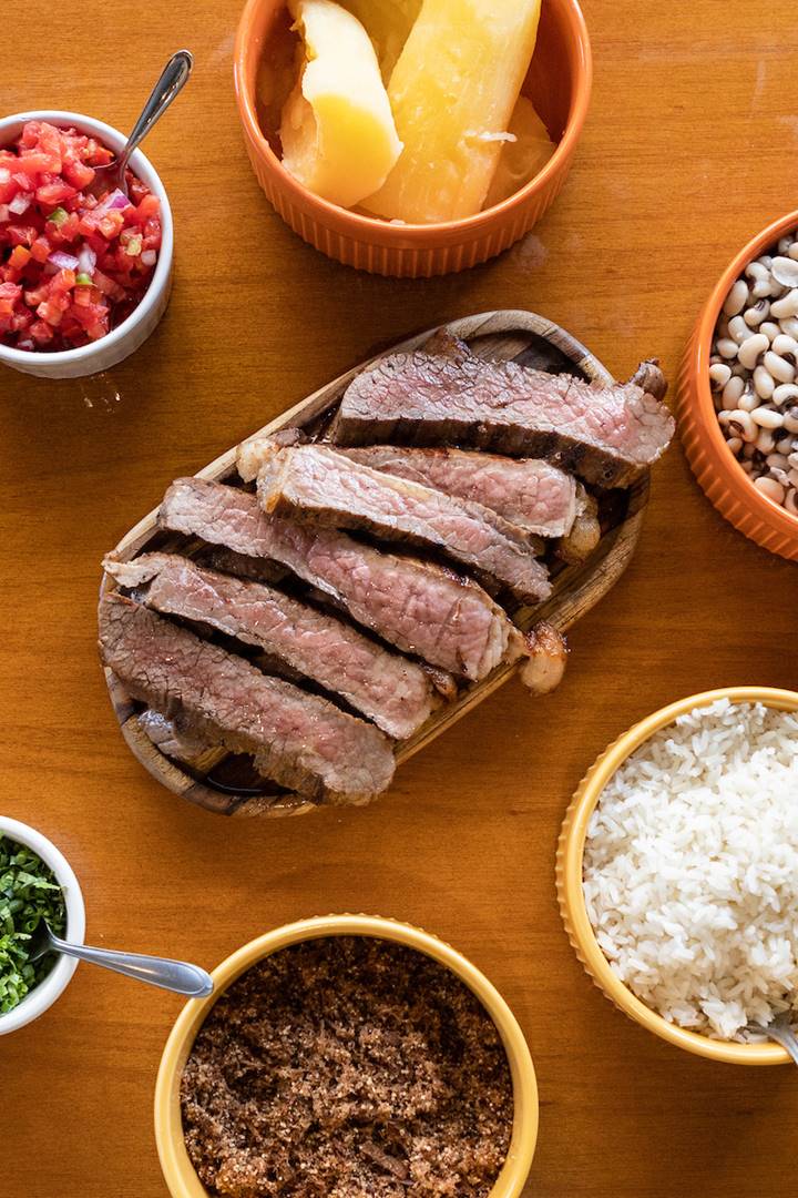 Carne de sol, prato principal da casa
