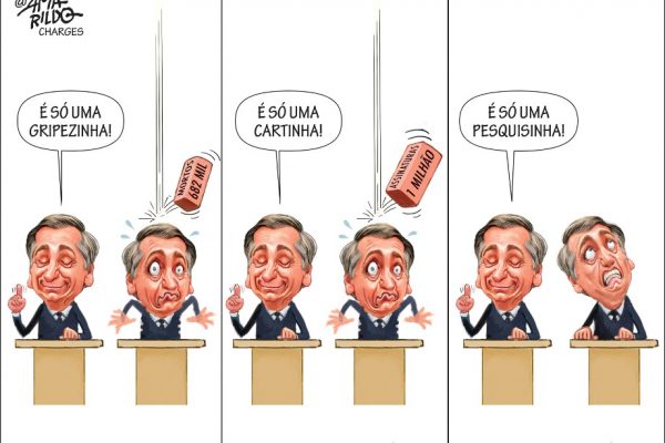 Charge do Amarildo