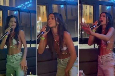 Bruna Marquezine após show da Rosalía