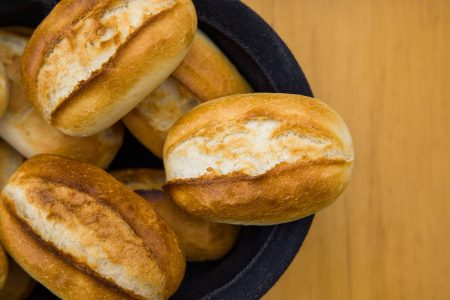 Foto colorida de pão