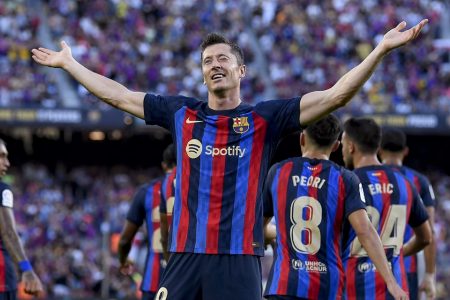 Foto colorida de Lewandowski