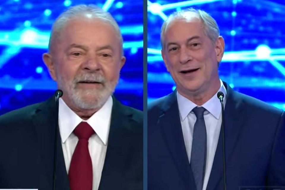 montagem Lula e Ciro Gomes