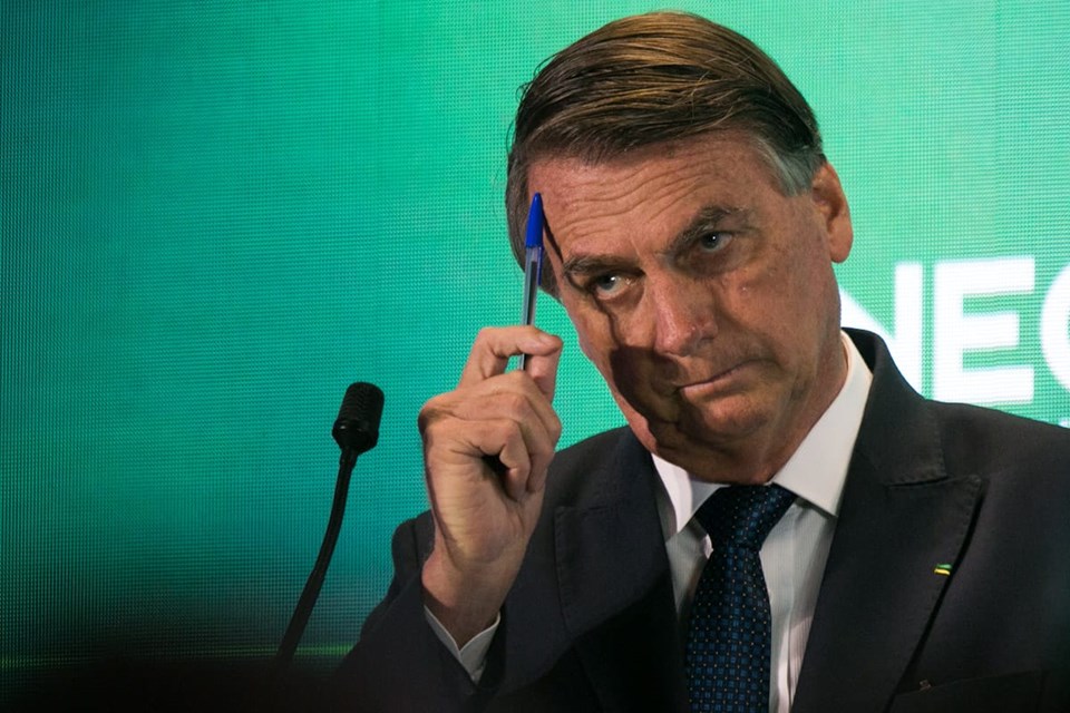 Jair Bolsonaro participa do Diálogos com os Candidatos à Presidência, feito pela Unecs