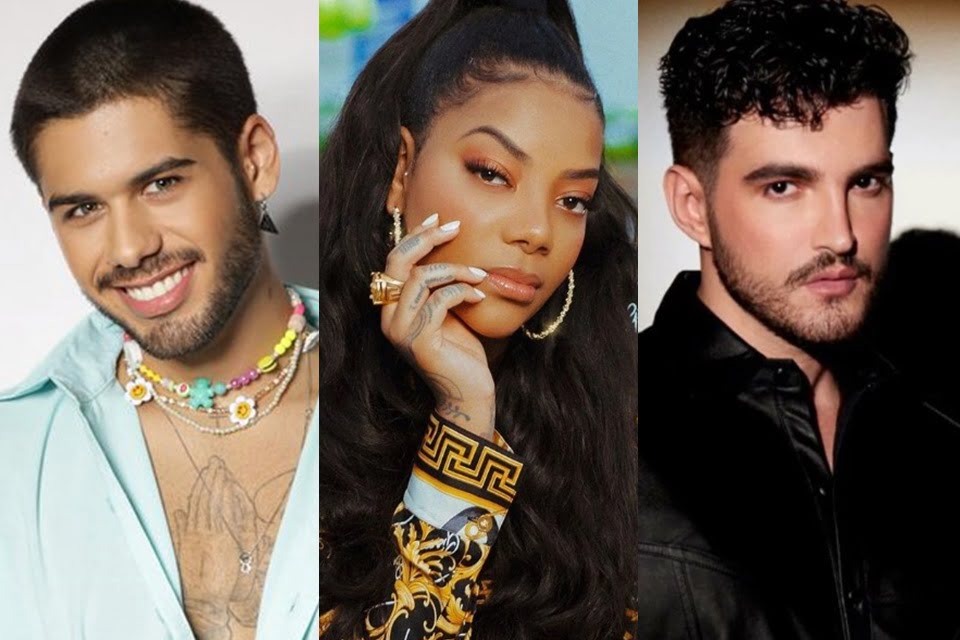 Zé Felipe, Ludmilla e Jão (Reprodução)