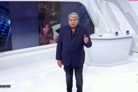 José Luiz Datena minimiza atentado contra Cristina Kirchner, vice-presidente da Argentina