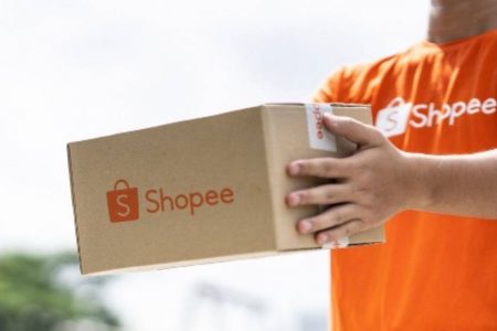 entregador shopee